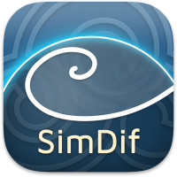SimDif のロゴ
